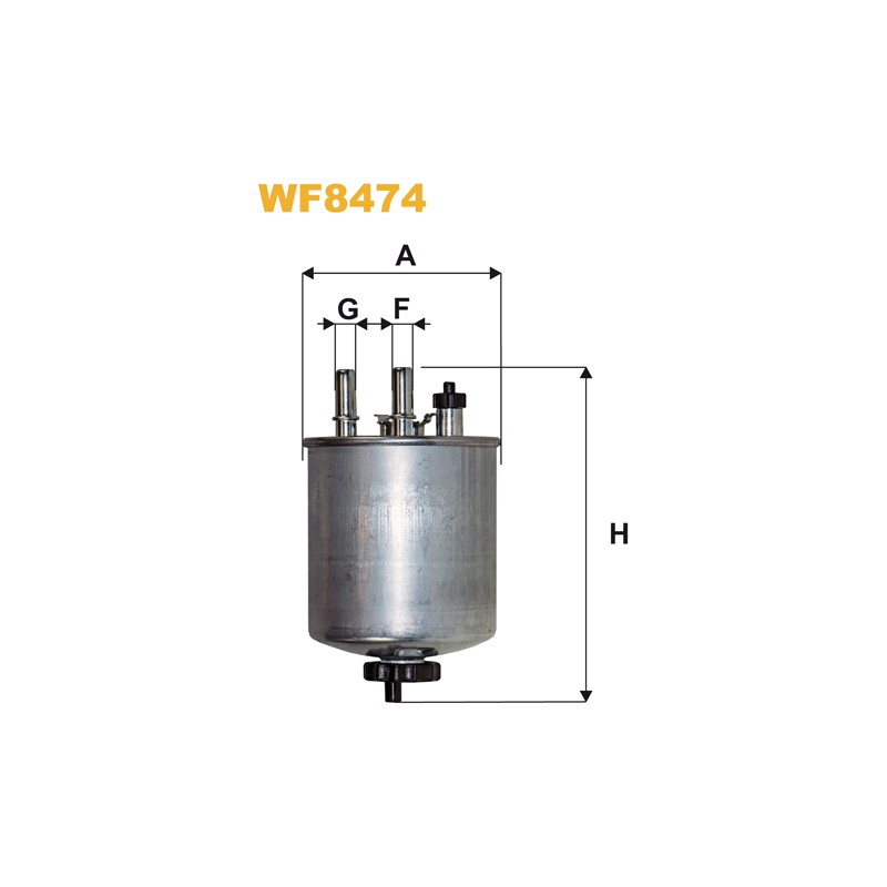 Filtre carburant WF8474
