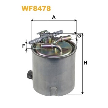 Filtre carburant WF8478