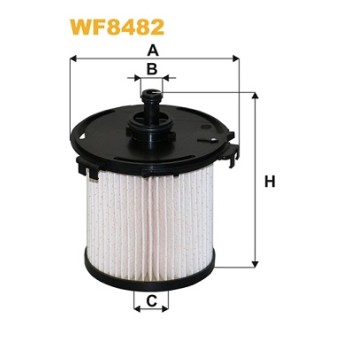 Filtre carburant WF8482
