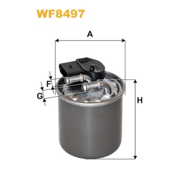 Filtre carburant WF8497
