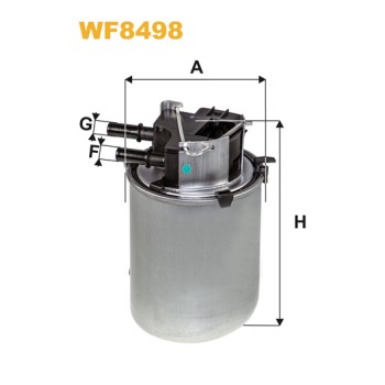 Filtre carburant WF8498