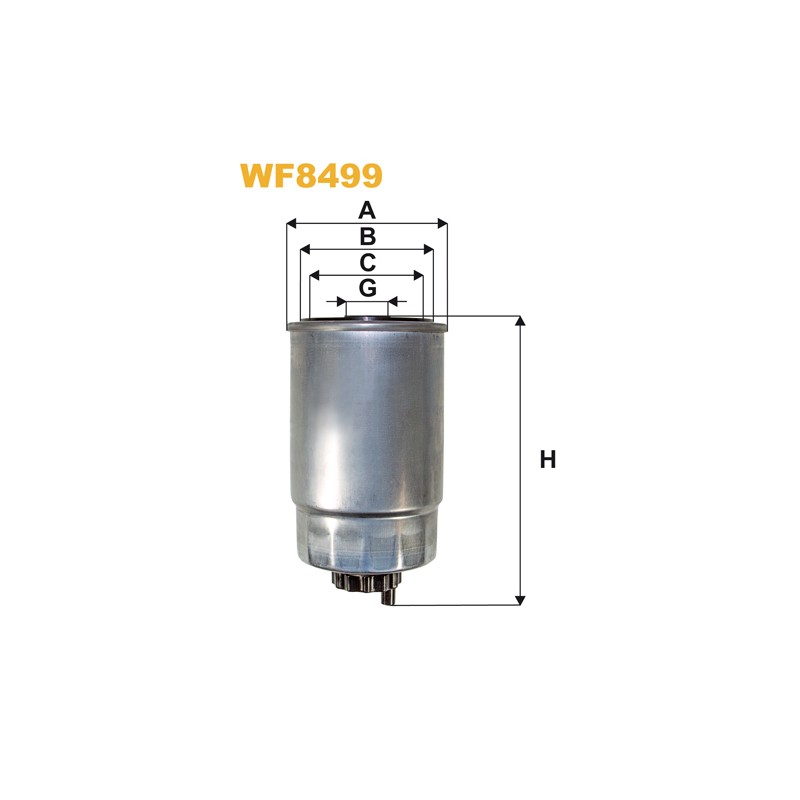 Filtre carburant WF8499