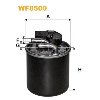 Filtre carburant WF8500