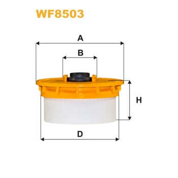 Filtre carburant WF8503
