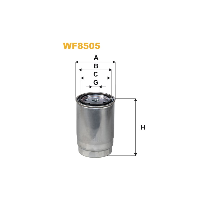 Filtre carburant WF8505