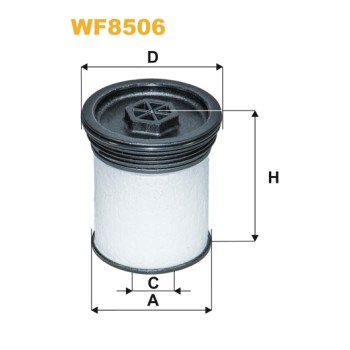 Filtre carburant WF8506