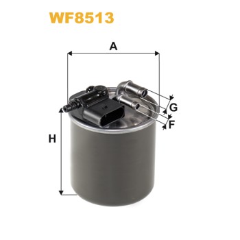 Filtre carburant WF8513