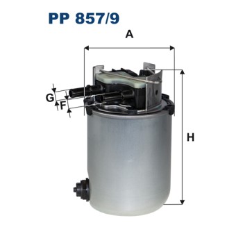Filtre carburant WF8517