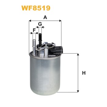 Filtre carburant WF8519