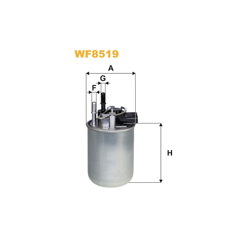 Filtre carburant WF8519