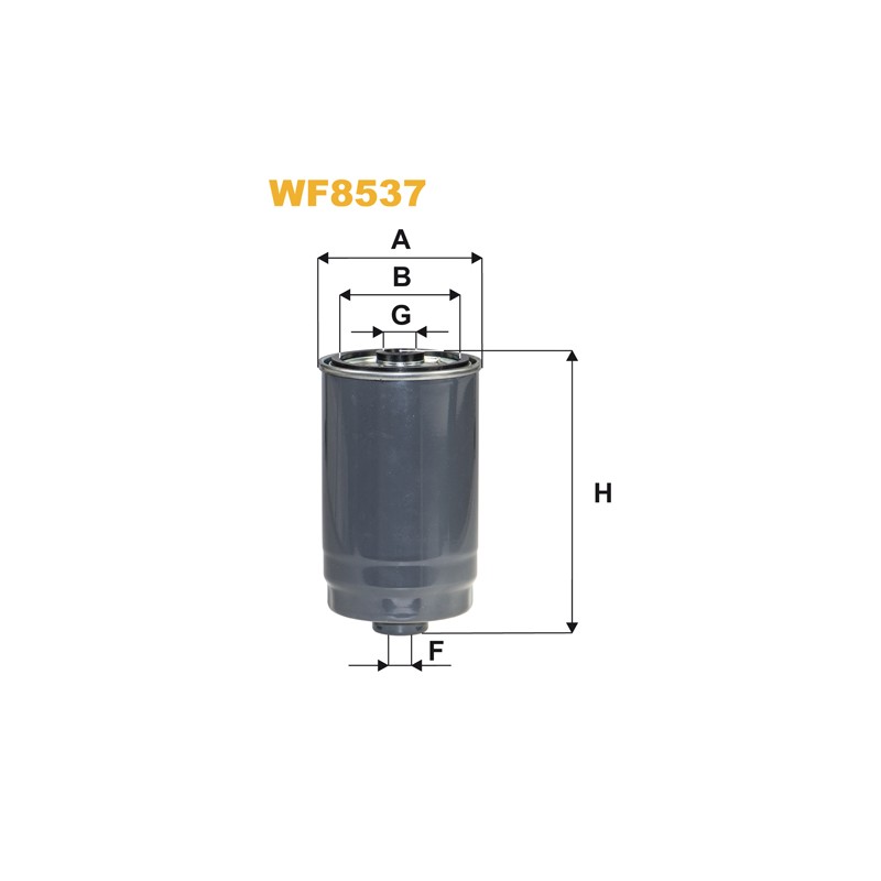 Filtre carburant WF8537
