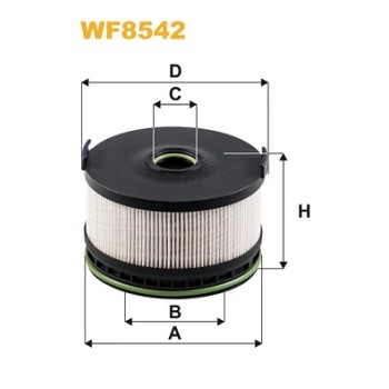 FILTRE CARBURANT WF8542