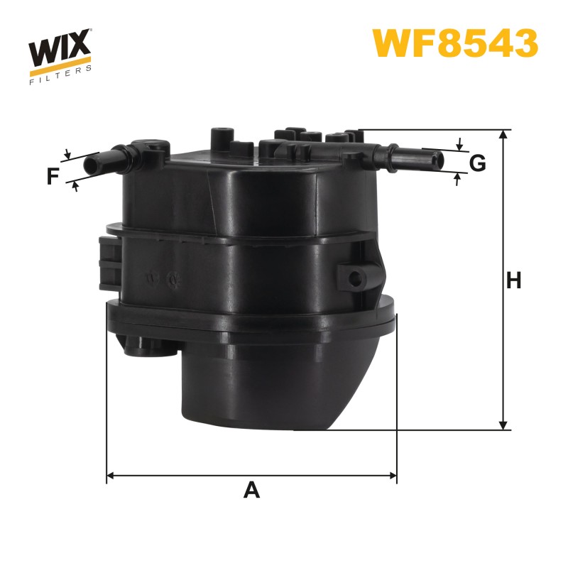 FILTRE CARBURANT WF8543