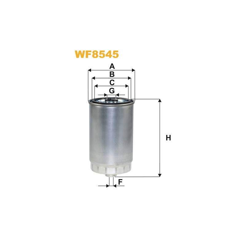 Filtre carburant WF8545