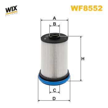 Filtre carburant WF8552