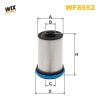 Filtre carburant WF8552