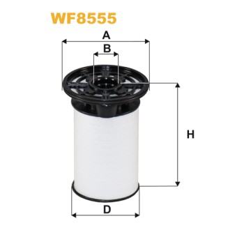 Filtre carburant WF8555