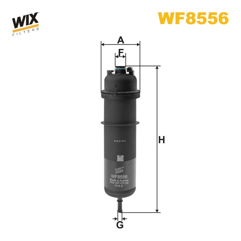 FILTRE CARBURANT WF8556