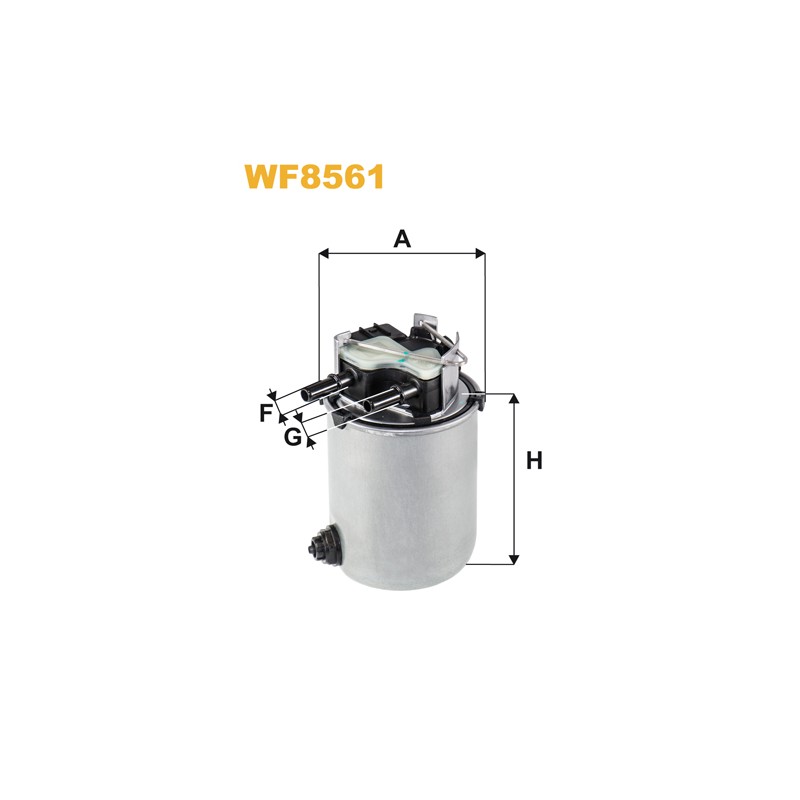 Filtre carburant WF8561