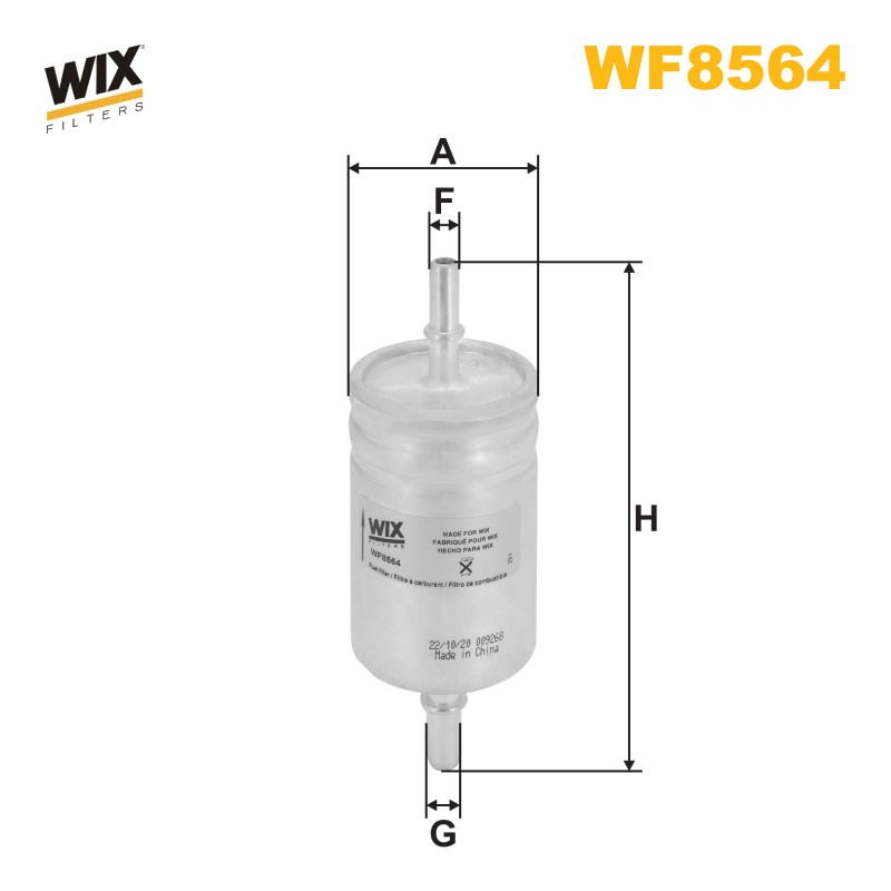 Filtre carburant WF8564