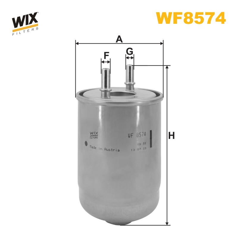 FILTRE CARBURANT WF8574