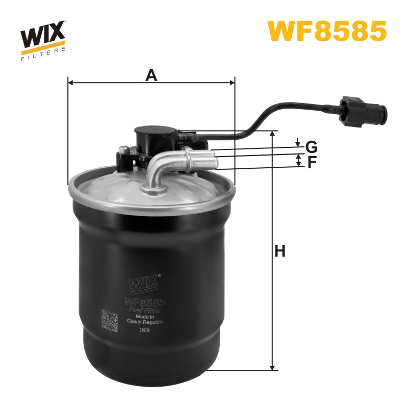 FILTRE CARBURANT WF8585