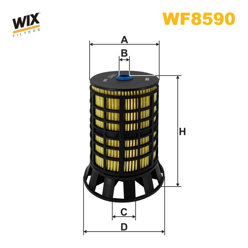 Filtre carburant WF8590