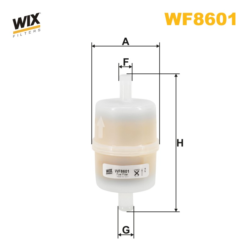 Filtre carburant WF8601