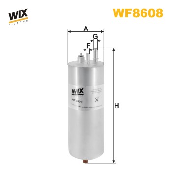 Filtre carburant WF8608