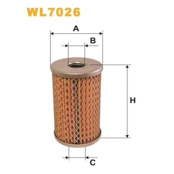 Filtre à huile WL7026