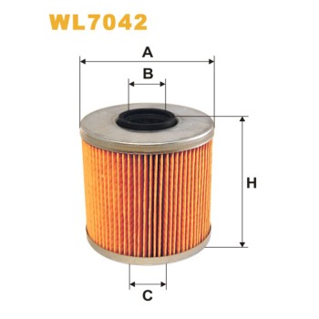 Filtre à huile WL7042