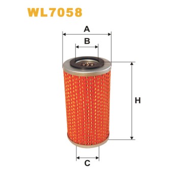 Filtre à huile WL7058