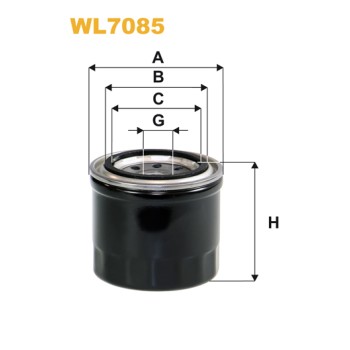 Filtre à huile WL7085
