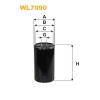 Filtre à huile WL7090