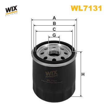 Filtre à huile WL7131