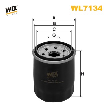 Filtre à huile WL7134