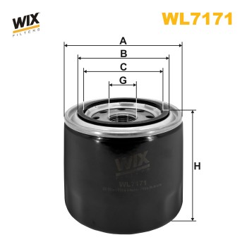 Filtre à huile WL7171
