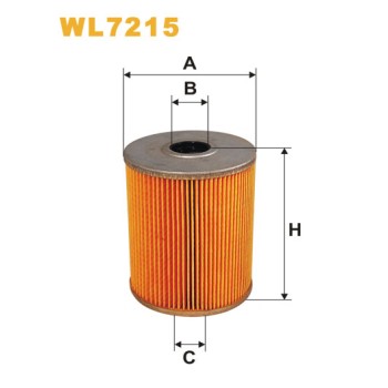 Filtre à huile WL7215