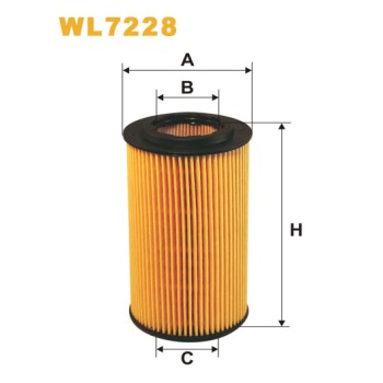 Filtre à huile WL7228