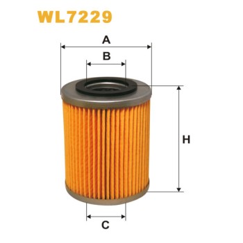 Filtre à huile WL7229
