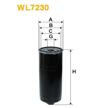 Filtre à huile WL7230