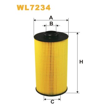 Filtre à huile WL7234