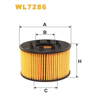 Filtre à huile WL7286