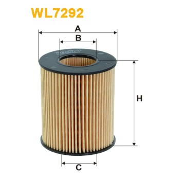 Filtre à huile WL7292