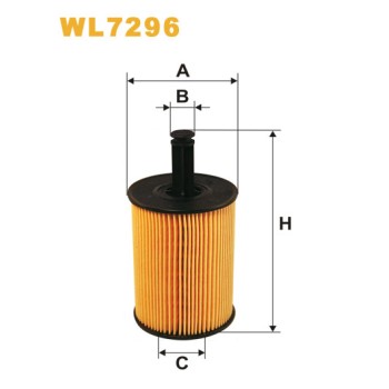Filtre à huile WL7296