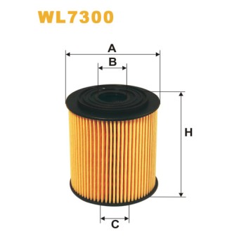 Filtre à huile WL7300