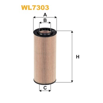 Filtre à huile WL7303