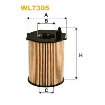 Filtre à huile WL7305