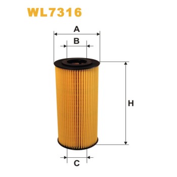 Filtre à huile WL7316