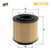 Filtre à huile WL7318